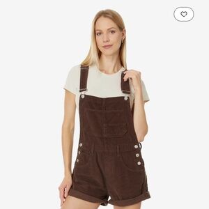 Free People Ziggy Cord Shortall in Barnwood